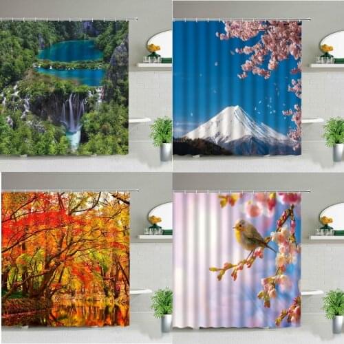 New Forest flower pattern Curtain for kitchen Curtains curtains for room hall decorative curtains Curtains in the living room