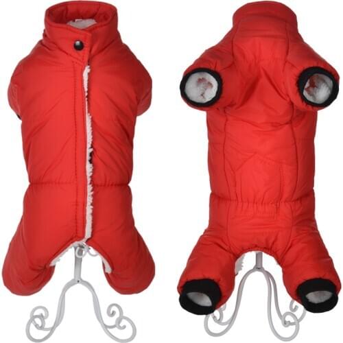 Girl Dog Clothes Winter Female Dog Clothing Jumpsuit Thicken Warm Dog Costume Puppy Pomeranian Poodle French Bulldog Coat Outfit