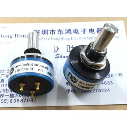Original F78BA202-B1 conductive plastic potentiometer 2K promise 360 degree switch