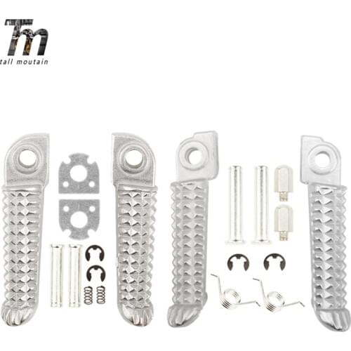 For YAMAHA R1 R6 MT09 MT07 R3 R15 R25 FZ1 FZ6 YZF600 YZF1000 Motorcycle Front / Rear Footrests Foot pegs Foot Pedal Spring