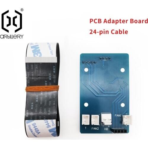 Artillery Hot End PCB Adapter Board 24-pin Cable For Genius 3D Printer Board Kit For Printer Replacement Accessories Parts