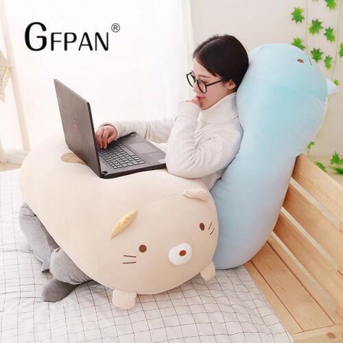 Popular Cushion 30/90cm Kawaii Japanese Animation Sumikko Gurashi Soft Plush Toy Cartoon Doll Party Gift for Kids