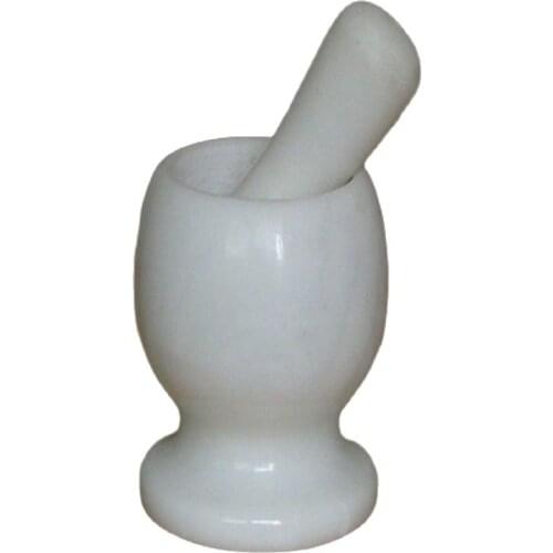 Natural jade mortar garlic mortar sub Daosuan masher a tank is mashed garlic garlic mortar stone garlic cylinder optional color