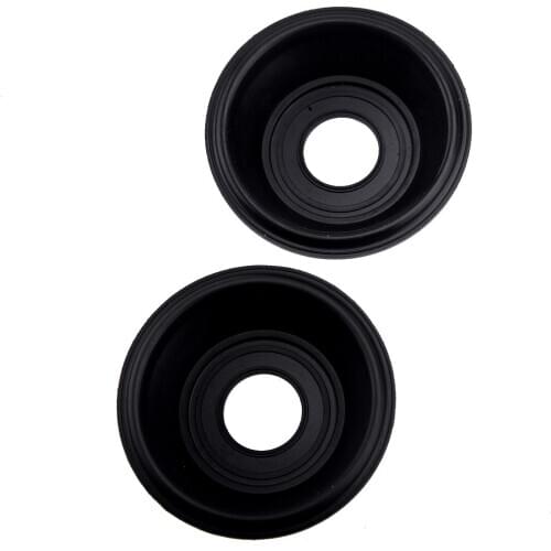 2pcs Rubber Motorcycle Carburetor Vacuum Membrane Diaphragm Replacement Fit For Kawasaki Vulcan 500 LTD EN500 EL250 EX250