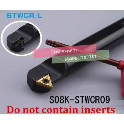 S08K-STWCR09 Lathe Tools 8mm ,Lathe Machine Turning Tools Set Internal Turning Tool CNC Indexable Turning Tools