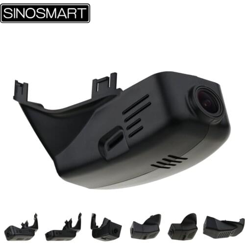 SINOSMART Novatek 96672 Wifi DVR Camera for Volvo V60 S60 S80 S80L S90 XC40 XC60 XC70 XC90 App Control SONY IMX323 1080P