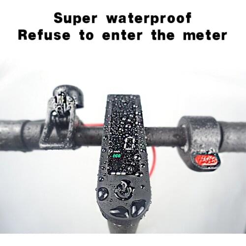Waterproof Protective Cover For M365 Electric Scooter Waterproof Protective Cover Dashboard Panel Protection Silicone Cover