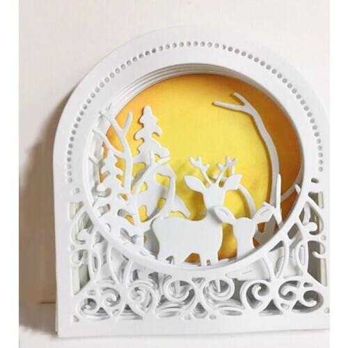 WYSE Metal Cutting Dies 2020 Round Windmil Die Scrapbooking for DIY photo album/Paper Cards Decorative Craft Template Supplies