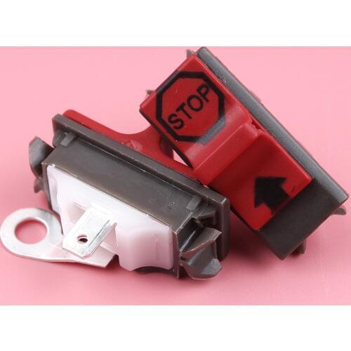 2pcs On Off Stop Switch For Husqvarna 36 136 137 141 142 181 242 254 257 394 395 3120 Chainsaw Spare Parts