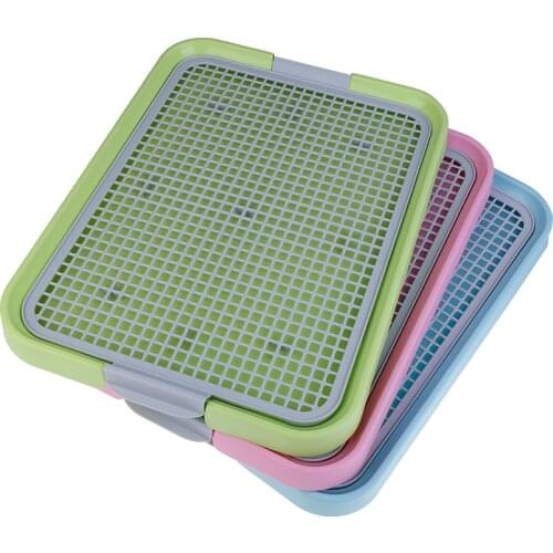 2021 Portable Pet Dogs Toilet Potty Pet Dods Cats Litter Boxes Puppy Litter Tray Training Toilet Easy to Clean Pet Supplies