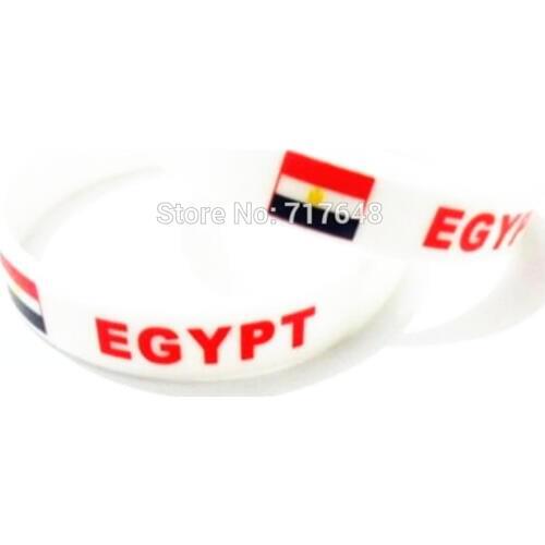 300pcs Egypt wristband silicone bracelets free shipping by FEDEX