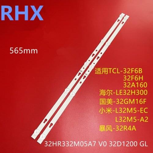 4C-LB320T-ZCB TCL32D05-ZC22AG-16 303TC320039 564MM 6V 32inch use aluminium 100%new LCD TV backlight bar 5 lamp