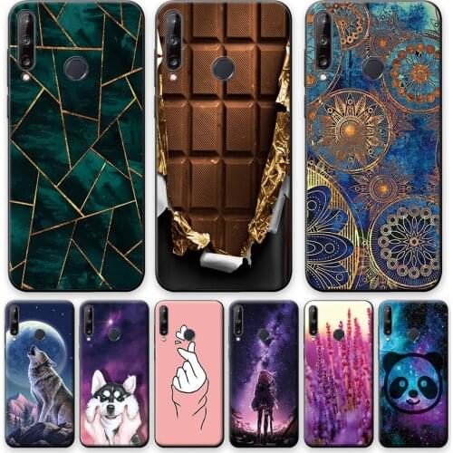 For Huawei P40 Lite E Case Cover For Huawei P40 Lite E Case Fashion Retro Soft Back Bumper P 40 P40LiteE Silicone Phone Case