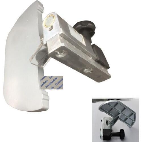 Woodworking Sliding Table Saw Panel Board Location Position Slotted Block Stop Stopper With Scaling magnifier