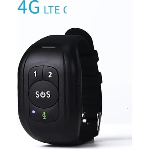 Vjoy 2021 Mini Sos GPS Alzheimer Tracker Wrist GPS Tracker 4G GPS Two Way Communication Remove Alarm for Elder People