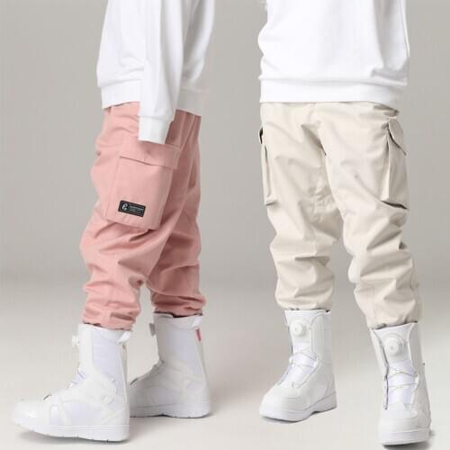 Men Ski Pant Women Snowboard Pant Winter Profession Outdoor Waterproof Windproof Unisex Snow Breathable Warm Bunched Trouser