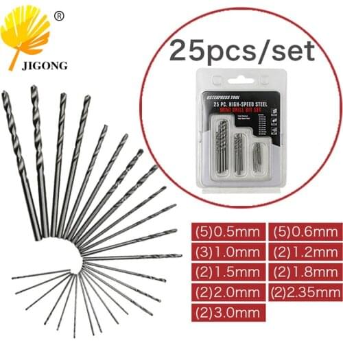 10pcs/25pcs HSS Titanium Coated Steel Spiral Screw Metric Composite Tap Drill Bit Tool Set