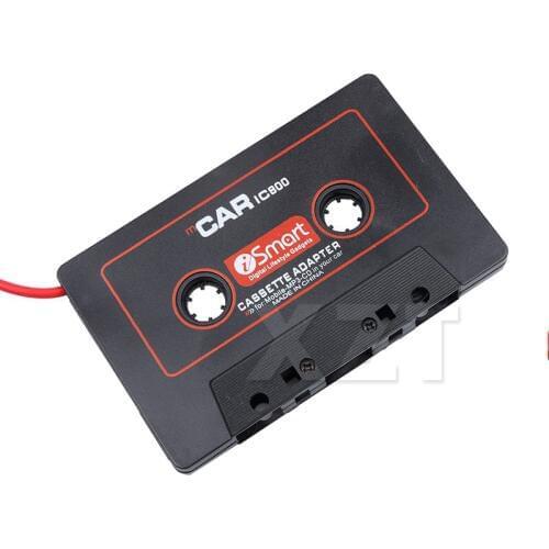 Newest Car IC800 Cassette Tape Adapter Cassette Mp3 Player Converter 3.5mm Jack Plug For iPod For iPhone AUX Cable CD Player