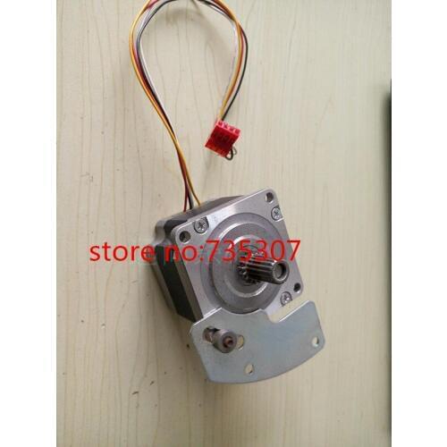 Original 90% new stepper motor g77813m for zebra zm400 zm600 barcode printer
