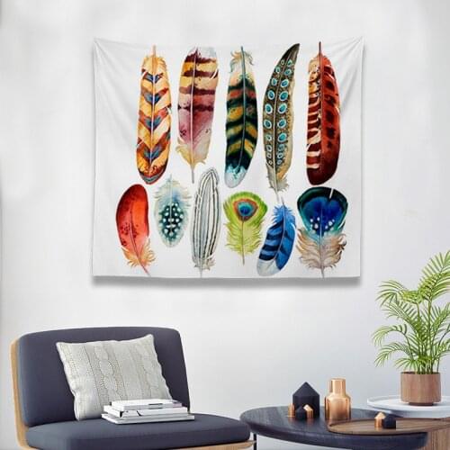 Simple Cartoon Pattern Tapestry Background Wall Hang Map/Plant Printed Wall Cloth Bohemian Mandala Wall Blanket for Home Decor