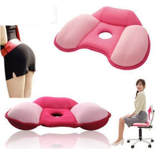 Body Slender Compression Hips Push Up Home Office Car Seat Buttock Cushion Massager Pillow Soft Cotton Rebounded Yoga Pad