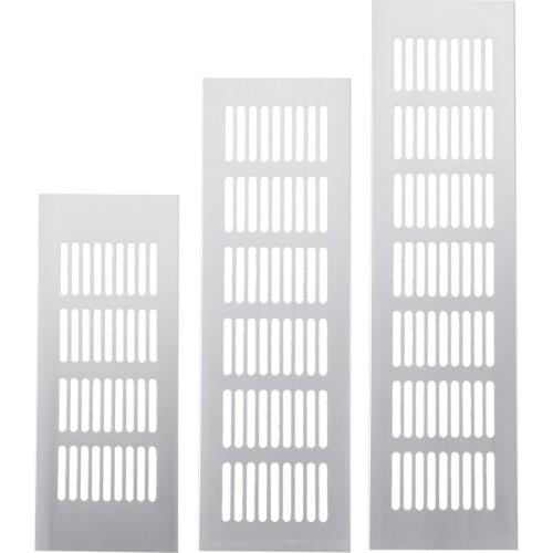 4Pcs Wide Aluminum alloy Air Vent Ventilation Grille For Closet Shoe Cabinet Air Conditioner