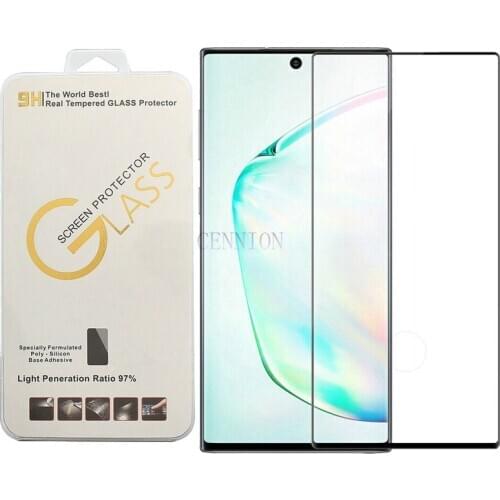 3D curved edge glue full coverage tempered glass screen protector for Samsung Note 20 ultra 10 pro 9 8 S20 ultra plus S10 S9 S8