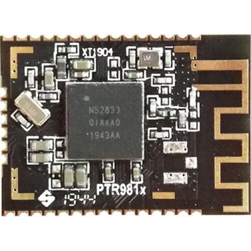 5pcs/lot nRF52833 module bluetooth 5.2 multi-protocol soc module PTR9813 support zigbee thread mesh ANT IOT and smart product