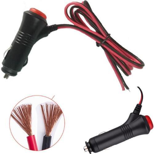 Car Navigation Device Power Supply Plug Cigarette Lighter Socket Connector Adapter 12/24V 3A Fuse Switch Control