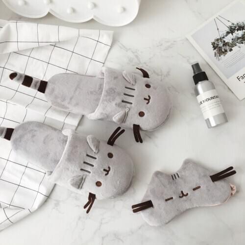 Cat Shoes Slippers for Boy Girl Woman Men Shoe 2019 Animal Home Indoor Anti-slip Sandals Shoe Woman Men Male Lovely Home Slipper