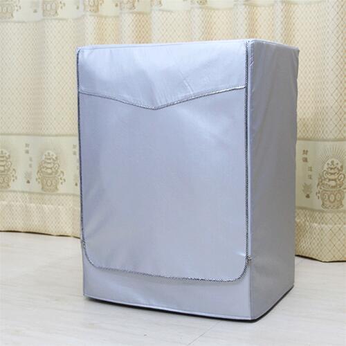 Waterproof Dust-proof Washing Machine Cover Home Sunscreen Laundry Dryer Case Protective Roller Washing Front Cover