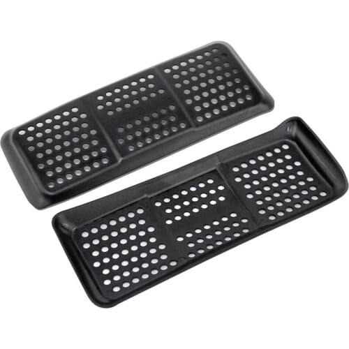 For Tesla Model 3 Rear Seat Air Vent Cover Grille Air Conditioner Vent Protector Under Front Seat (2 PCS)