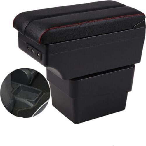 For Skoda New Octavia A7 armrest box central content box interior Armrests Storage car-styling accessories part with USB