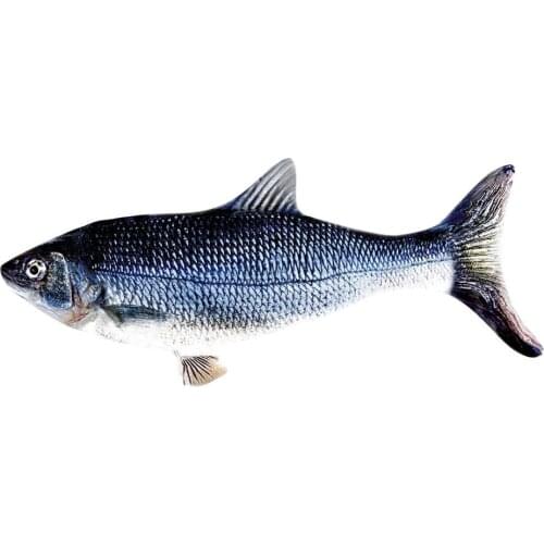 Electric Wagging Fish Cat Toy Catnip Kicker Toys Funny Interactive Pets Pillow For Cat Kitten Kitty Rechargeable Pet Toy