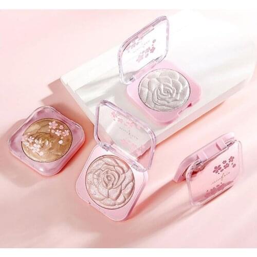 Face Highlighter Illuminating Contouring Shimmers Powder Face Glitter Cream Oil Control Waterproof Brighten