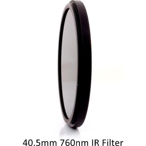 40.5mm IR76 Filter 760nm Infrared IR Optical Grade Filter for Camera Lens