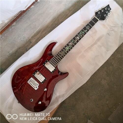 Classic small double shake 6 string electric guitar, professional performance grade electric guitar, support customized