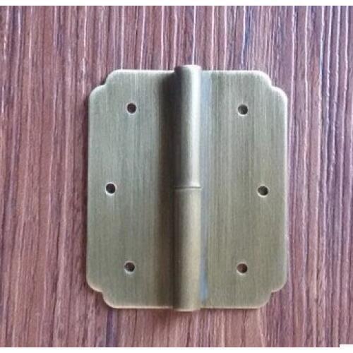 Furniture accessories Chinese antique furniture accessories copper doors and windows door hinge roll 5x6 leather hinges
