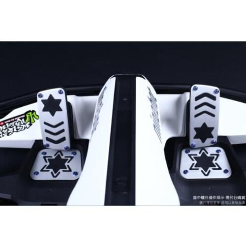 Metal Accelerator brake pedal for XIAOMI Ninebot Gokart Kart Kit Refit self balance Scooter parts