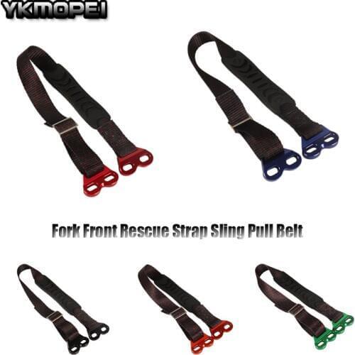 Motorcycle Universal Fork Rescue Strap Pull Sling Belt For EXC SX SXF XC XCF XCW YZ YZF WR WRF CR CRF XR RMZ DRZ KX KLX KXF
