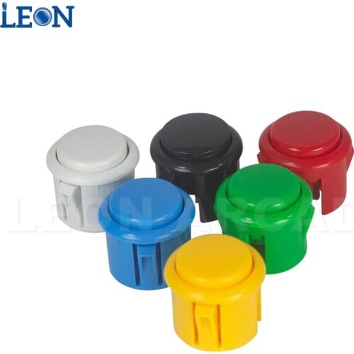 24 Pcs Rasberry Pi 4 Arcade Button 30mm Zero Delay Arcade Button Pack Sanwa JLF 3d Pandora X Arcade Game Console Diy Kit