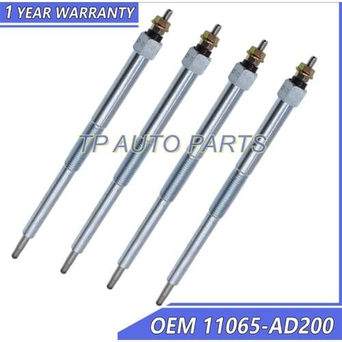 Diesel Heater Glow Plug OEM 11065AD200 11065-AD200 11065AD201 11065-AD201 11065-AD20A 11065AD20A Compatible With Nissan