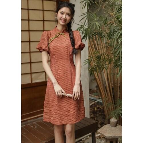 2021 new fashion womens clothing Plaid Vintage dresses women dress for women