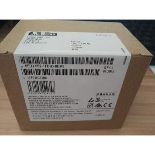 New Original LOGO Logic Module 6ED1052-1FB00-0BA8 Updated To 6ED1052-1FB08-0BA0 8 DI/4 DO Relay