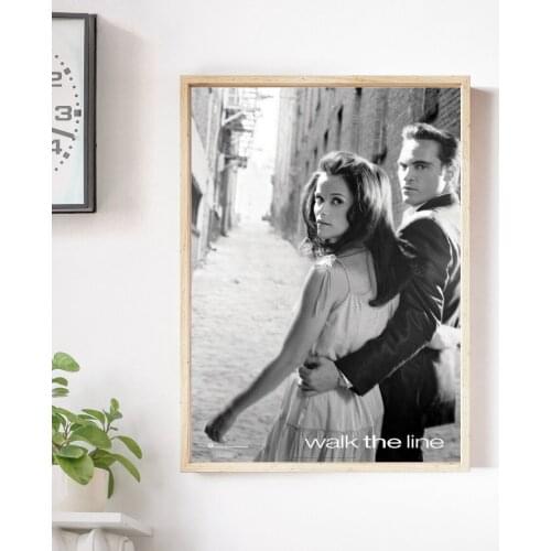 Walk the Line Poster Wall Painting Home Decoration ( No Frame )