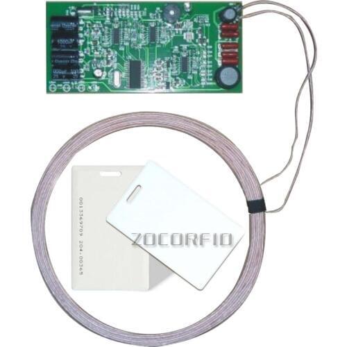 Rfid proximity 125Khz EM ID Card 10~80cm long distance range reader with wiegand26 output use for car parking or access control