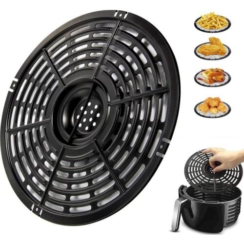 Air Fryer Replacement Grill Pan Non-Stick Air Fryer Crisper Pan Air Fryer Accessories, Non-Stick Fry Pan