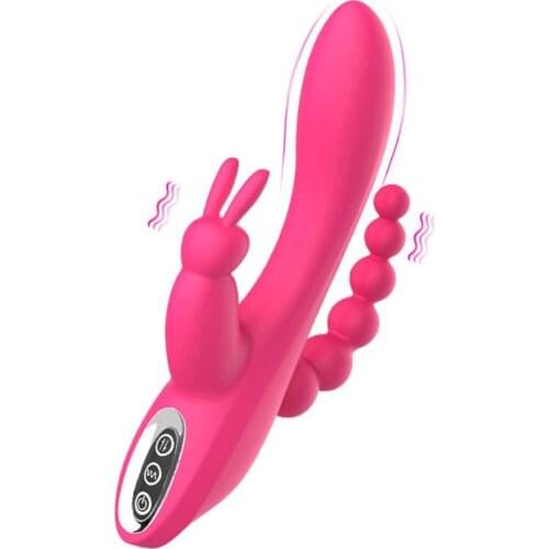 Vagina-G-Spot-Vibrator-Stimulator-Rabbit-Sex-Dildo-Clit-Massager-Wand-Adult-Toys Stimulator-Nipple-Massager-Toys