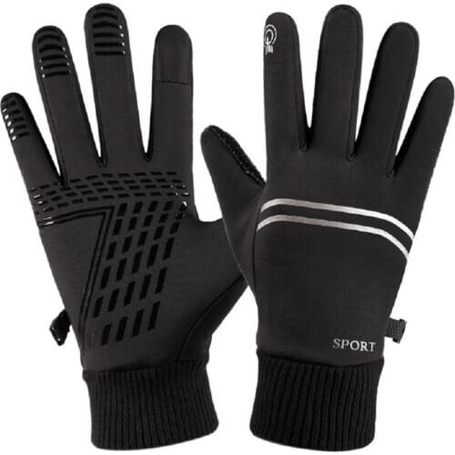 Men Women Winter Gloves Waterproof Touch Screen Thermal Gloves Anti-slip Biking Climbing Hiking Cycling Mittens
