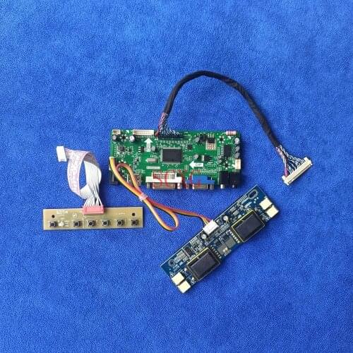 1280*1024 Monitor Kit 4CCFL 30 Pin LVDS For M190E1/M190E2/M190E3/M190E5 HDMI-compatible VGA DVI M.NT68676 drive controller board